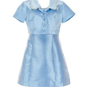 Light Blue KatieJNYC Audrey Dress and Bowlero (M)